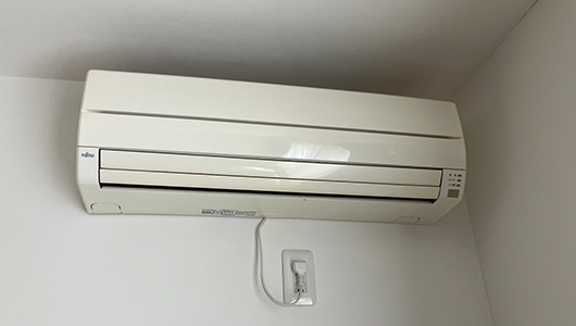 室内機全体と周辺