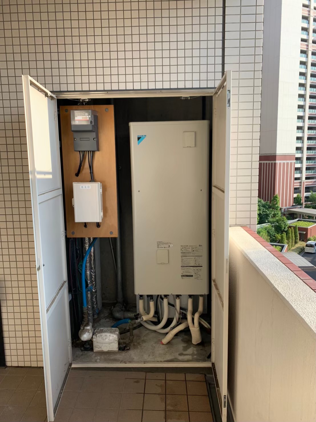 千葉県流山市n様 ダイキンtu37gfvからダイキンeqn37ufv エコキュートの取り替え 新設 交換 修理の事ならみずほ住設