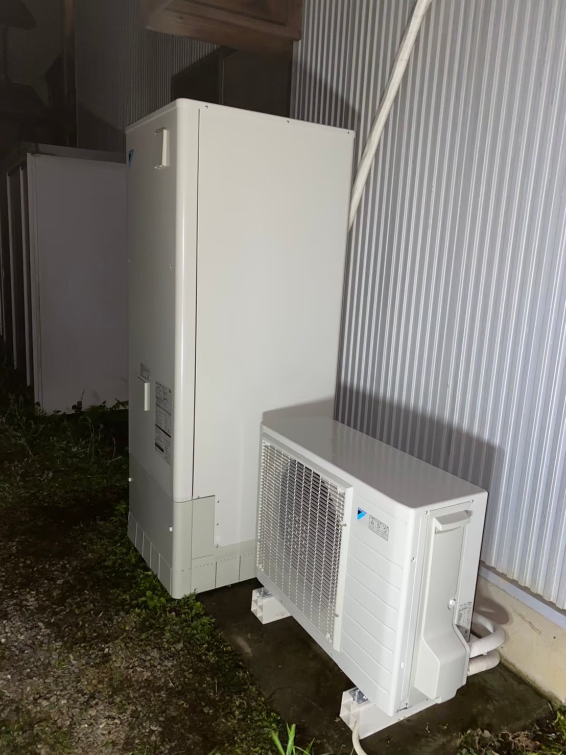 埼玉県上尾市o様 ダイキンtu37dfcvからダイキンeq37ufv エコキュートの取り替え 新設 交換 修理の事ならみずほ住設