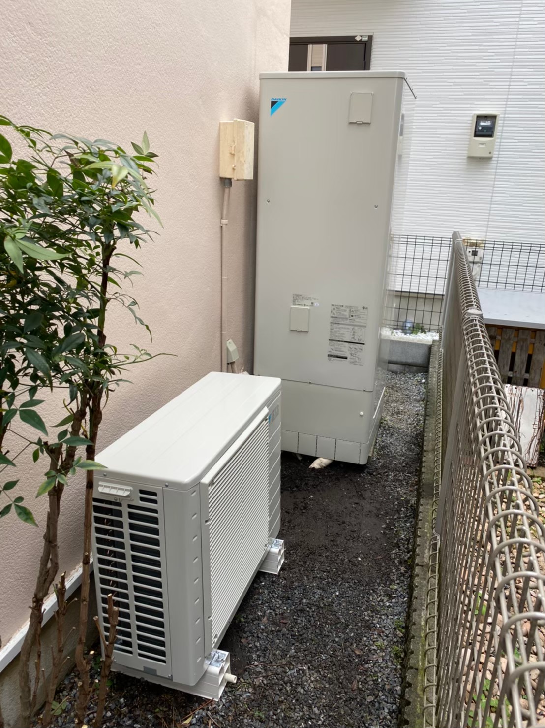 埼玉県春日部市k様 ダイキンtu37dfcvからダイキンeqn37ufv エコキュートの取り替え 新設 交換 修理の事ならみずほ住設