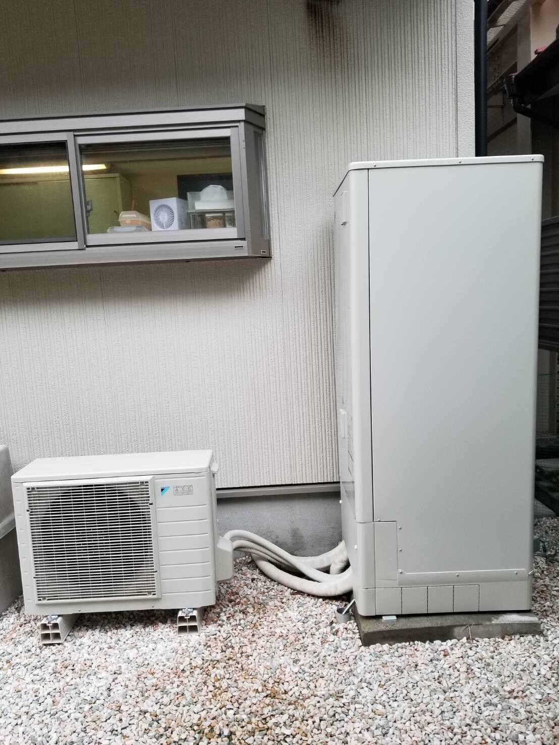 神奈川県川崎市高津区g様 ダイキンtu37jfcvからダイキンeq37ufv エコキュートの取り替え 新設 交換 修理の事ならみずほ住設