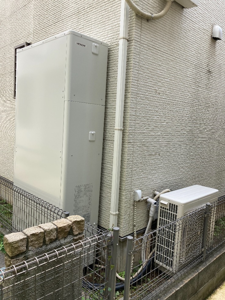 埼玉県越谷市平方 エコキュート交換工事E様