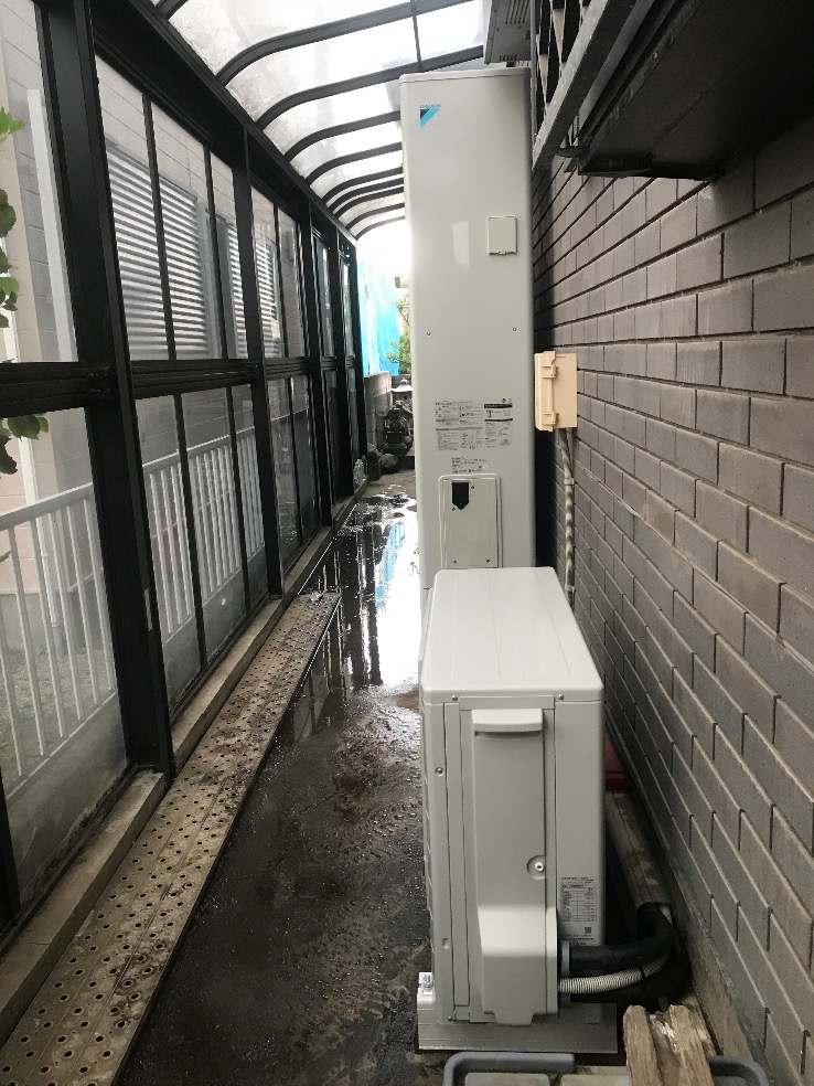 神奈川県厚木市三田 エコキュート交換工事K様