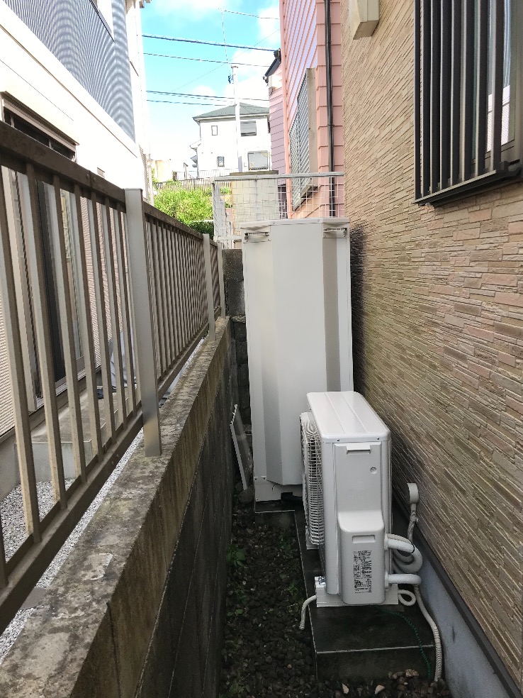 神奈川県横浜市旭区小高町 エコキュート交換工事Y様