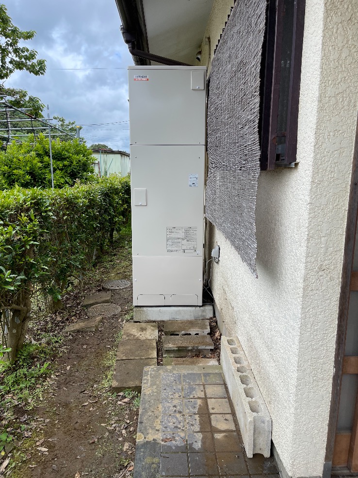 茨城県小美玉市羽鳥 エコキュート交換工事N様