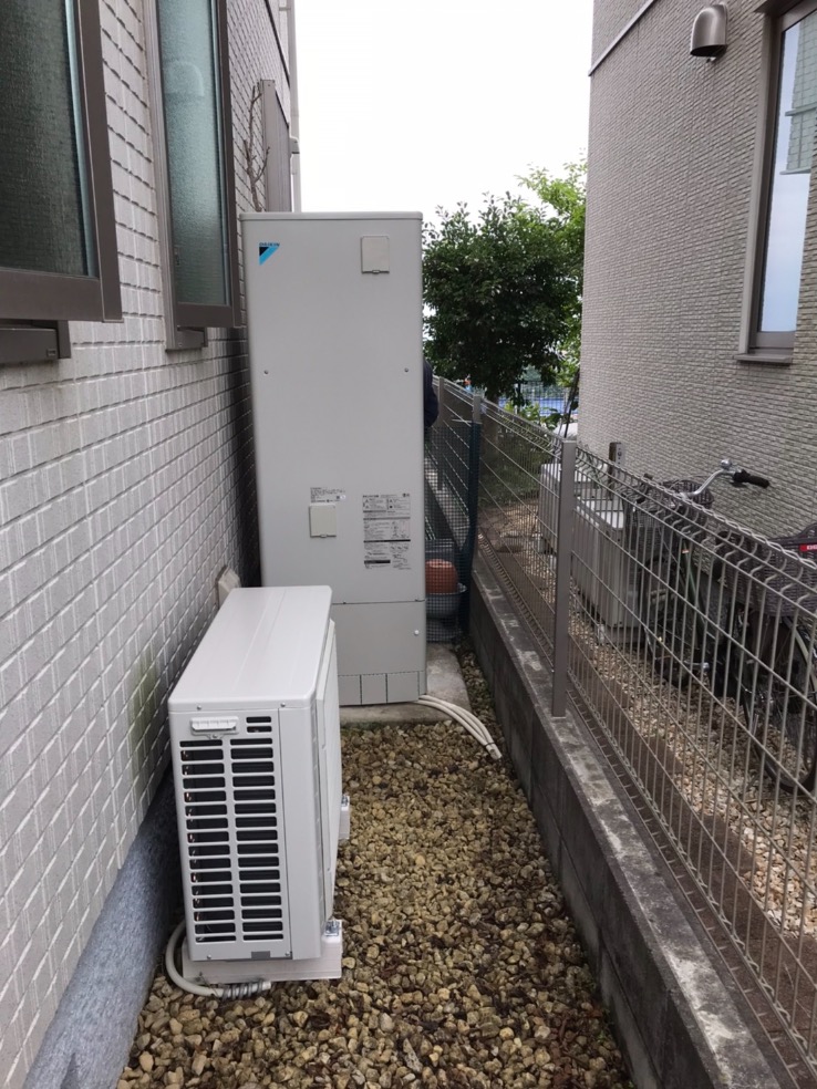 茨木県日立市西成沢町 エコキュート交換工事G様