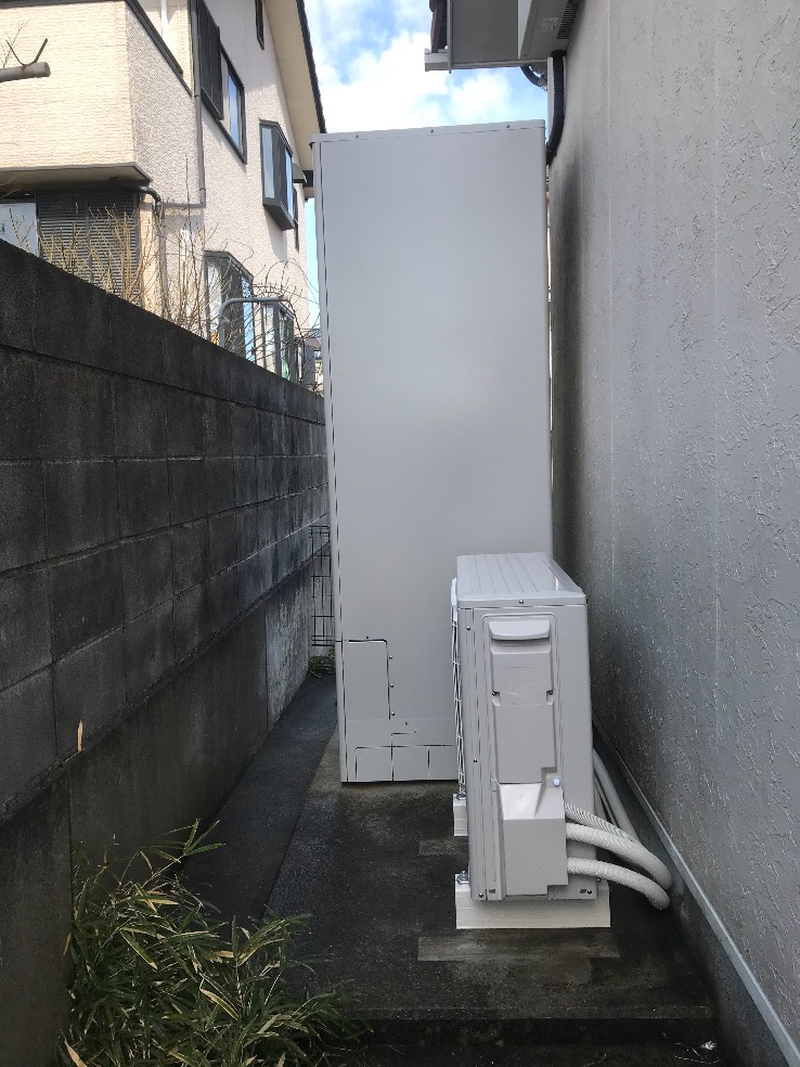 千葉県いすみ市大原最上台エコキュート交換工事K様