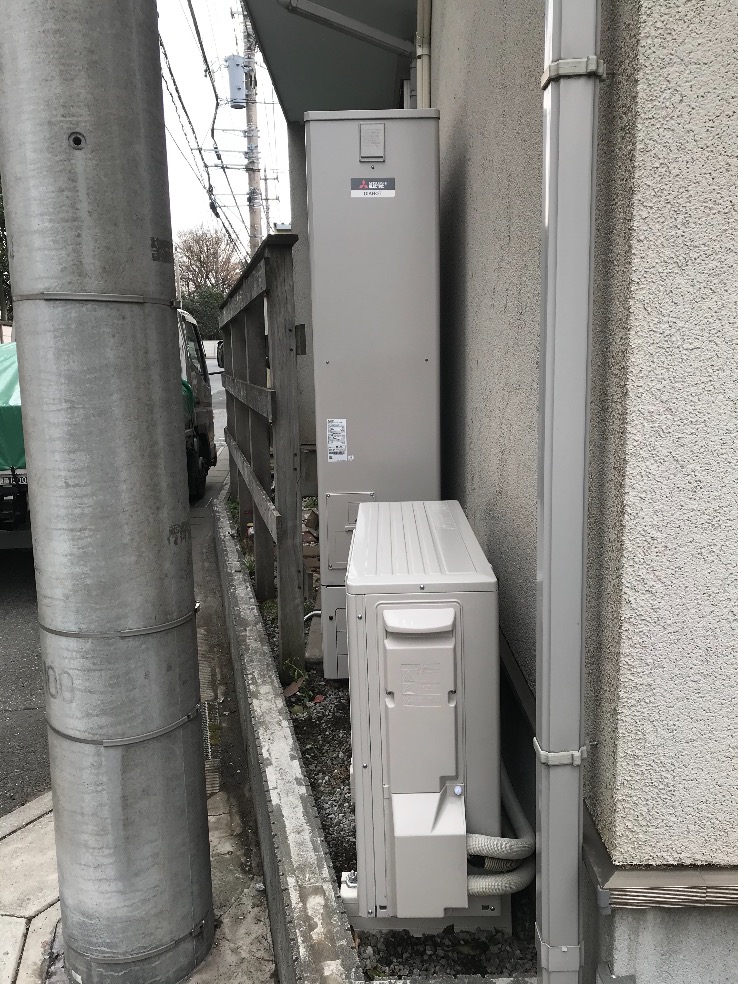 千葉県流山市駒木エコキュート交換工事S様
