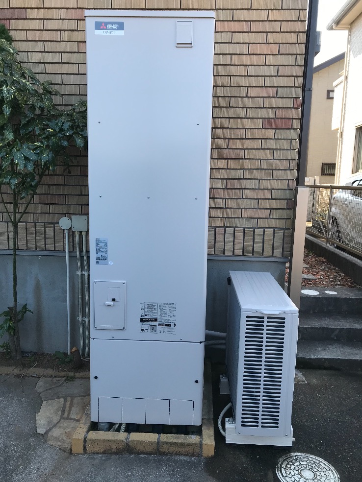 千葉県白井市笹塚エコキュート交換工事N様