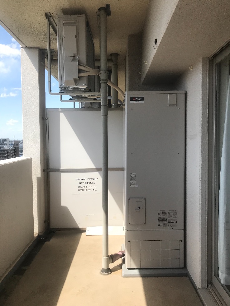 埼玉県川口市末広 エコキュート交換工事O様