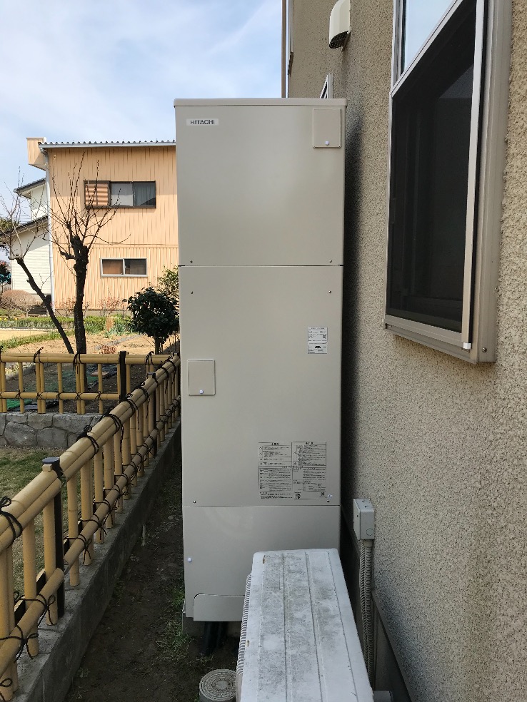 埼玉県さいたま市西区宝来エコキュート交換工事W様