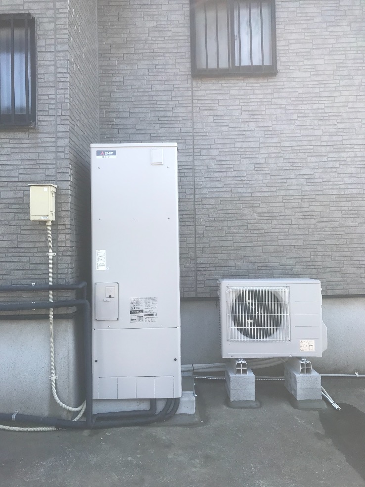 埼玉県朝霞市上内間エコキュート交換工事K様