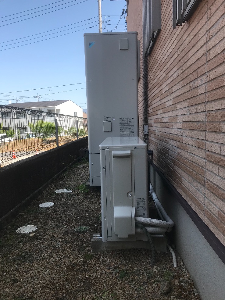 埼玉県熊谷市船木台エコキュート交換工事S様