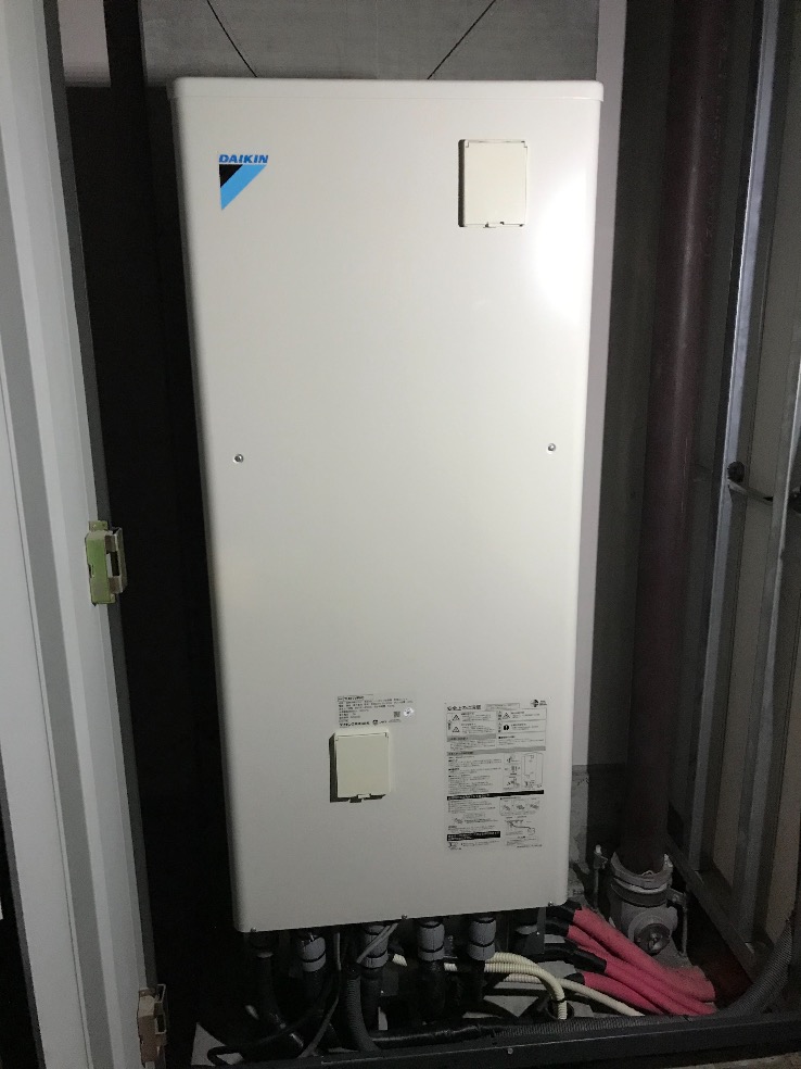 東京都中央区勝どきエコキュート交換工事S様