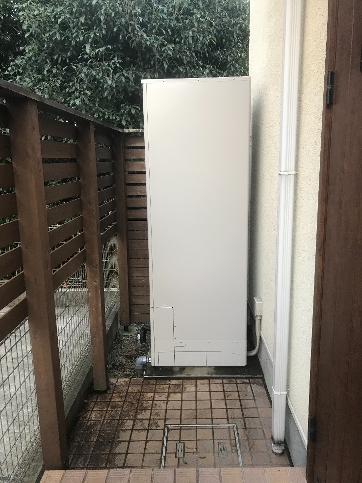 東京都調布市エコキュート交換工事I様