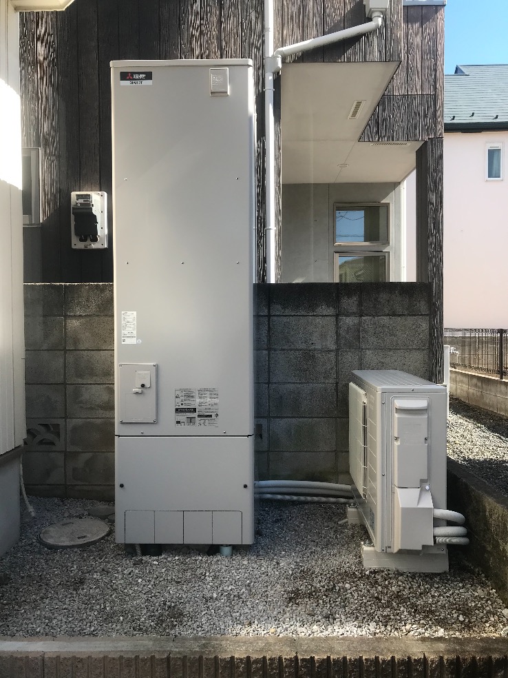 東京都青梅市師岡町エコキュート交換工事O様
