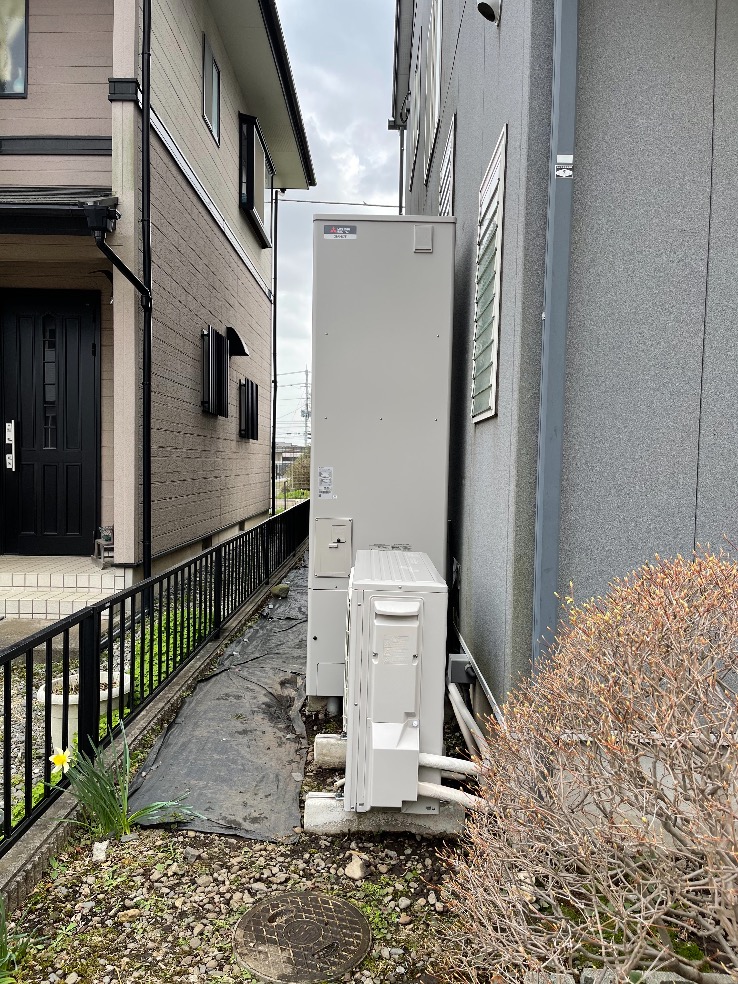 栃木県鹿沼市上石川エコキュート交換工事H様