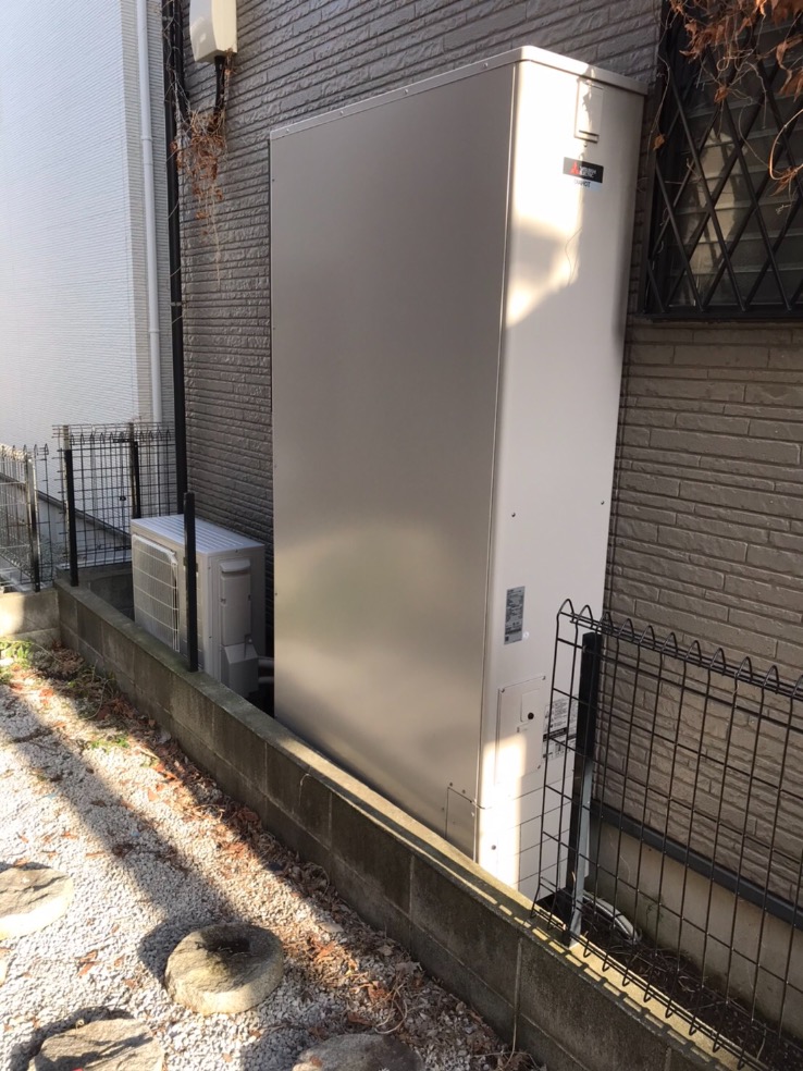 神奈川県茅ヶ崎市エコキュート交換工事N様