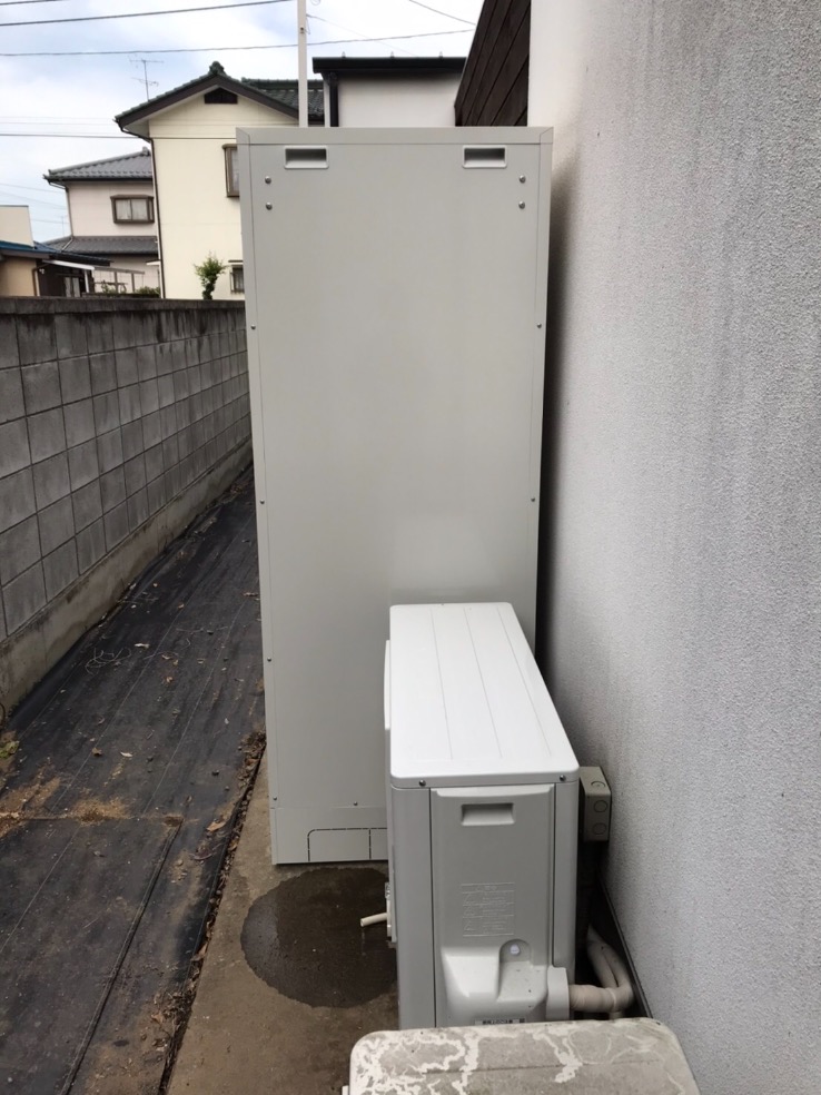 群馬県太田市末広町エコキュート交換工事N様