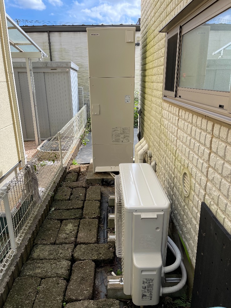 千葉県白井市エコキュート交換工事Y様