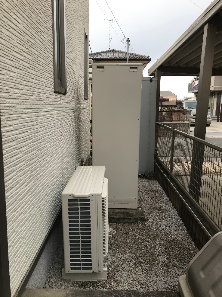 埼玉県行田市エコキュート交換工事S様
