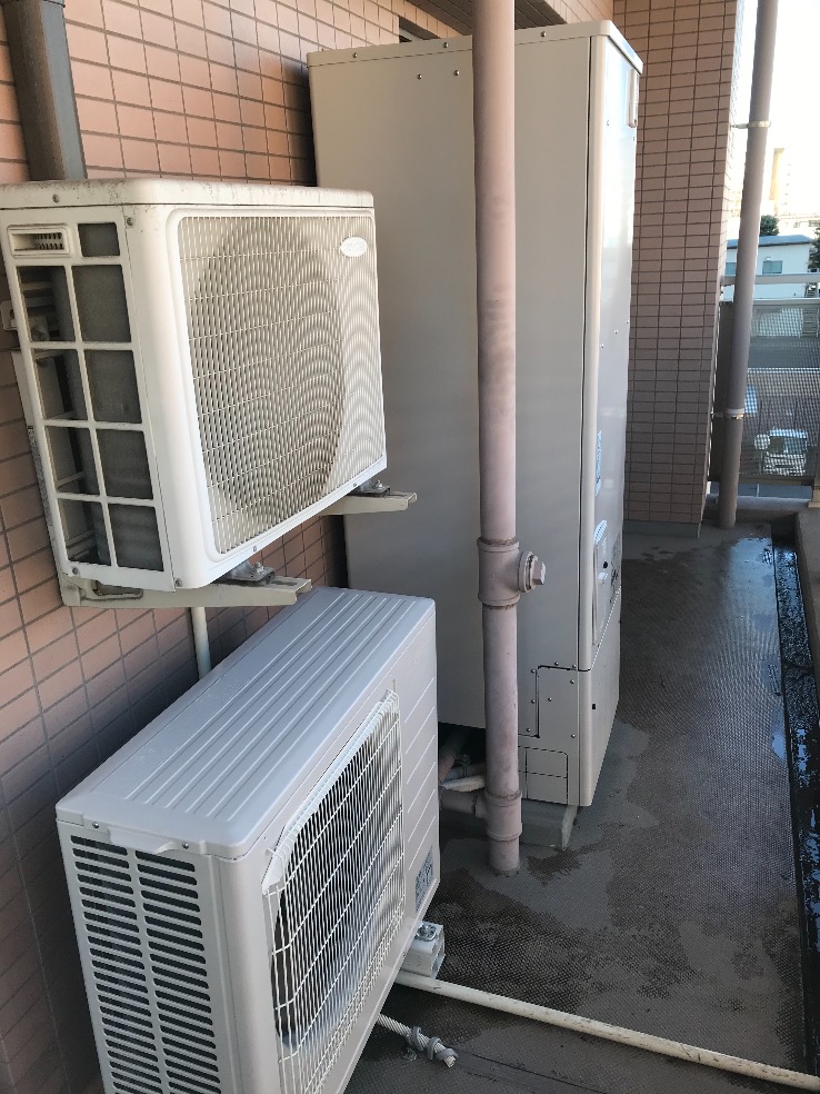 東京都北区浮間エコキュート交換工事K様