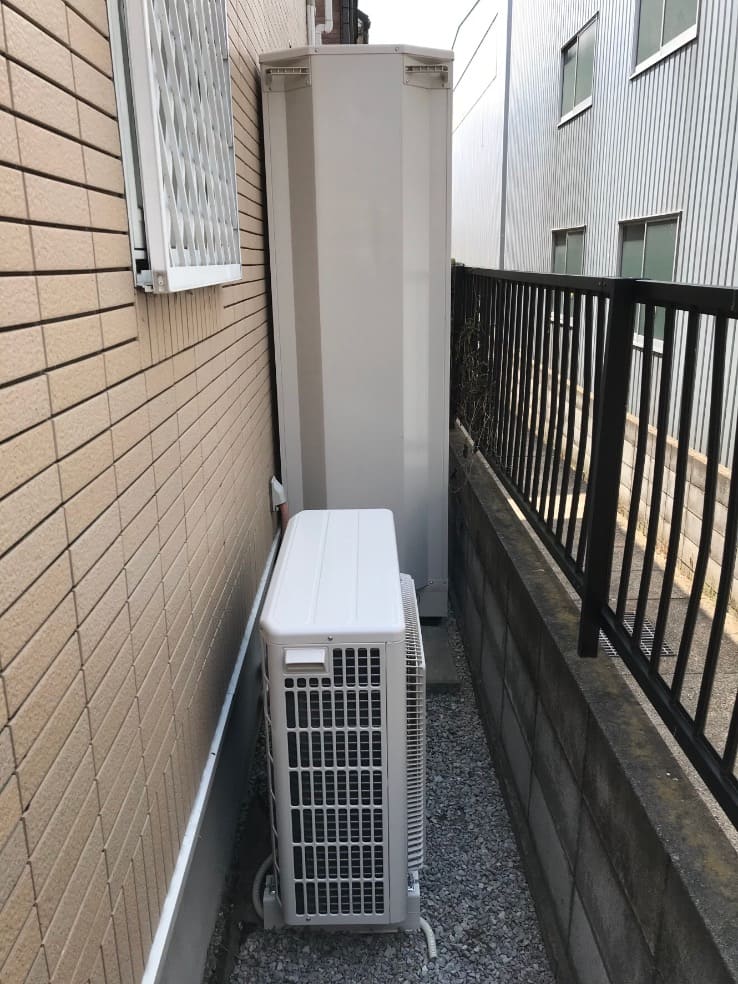 東京都江戸川区大杉エコキュート交換工事K様