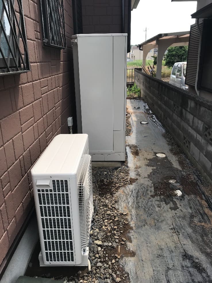 東京都江戸川区上篠崎エコキュート交換工事N様