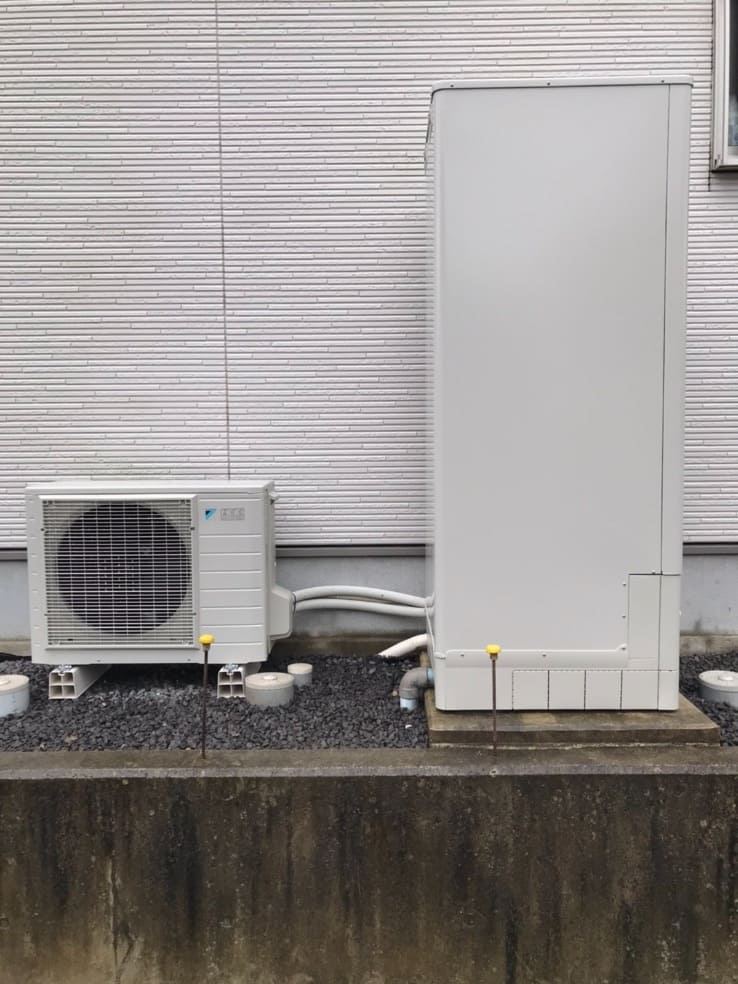 東京都清瀬市竹丘エコキュート交換工事W様