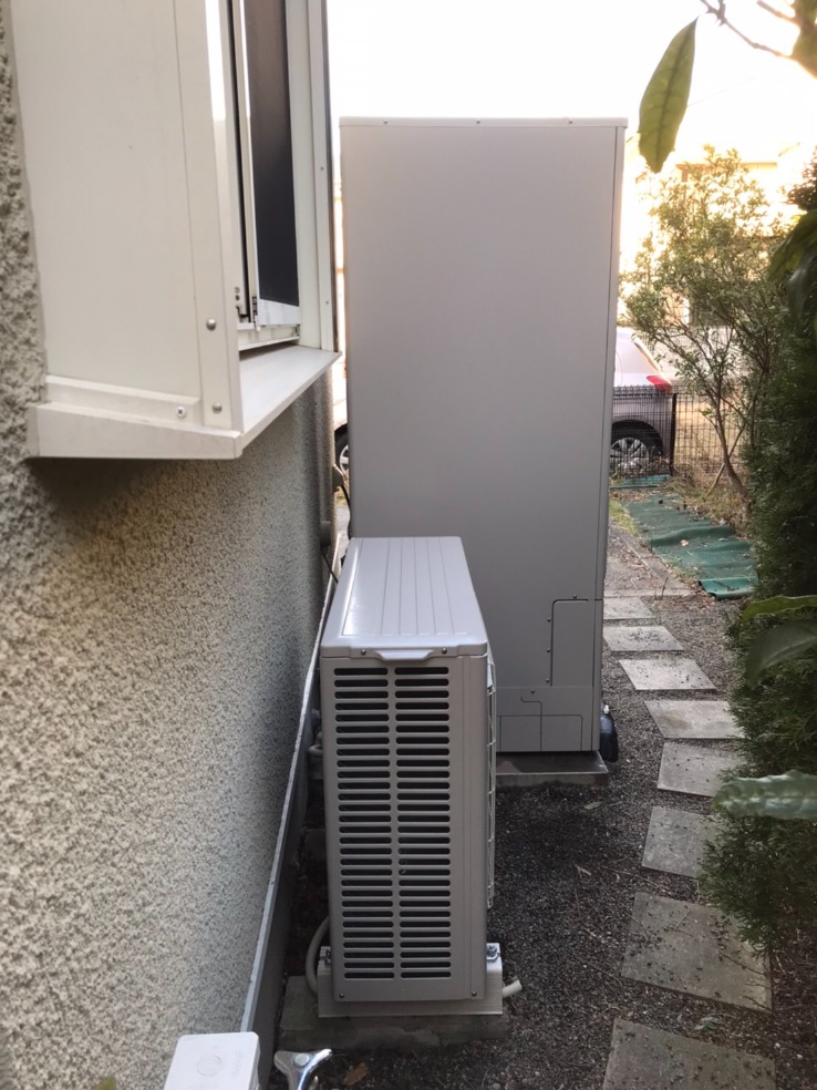 東京都荒川区荒川エコキュート交換工事A様