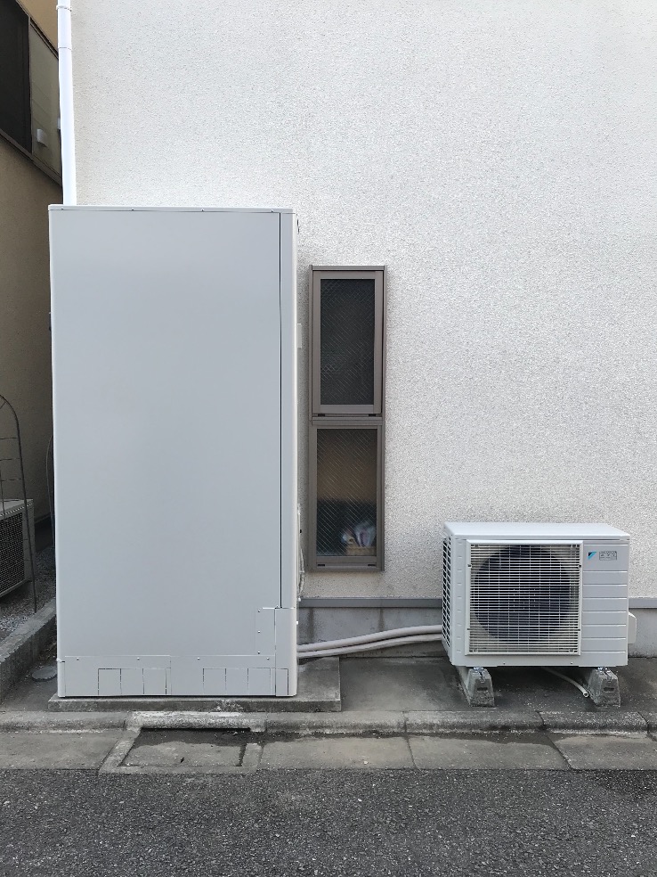 東京都荒川区南千住エコキュート交換工事H様