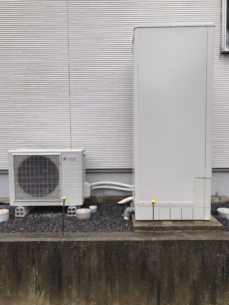 栃木県佐野市エコキュート交換工事H様