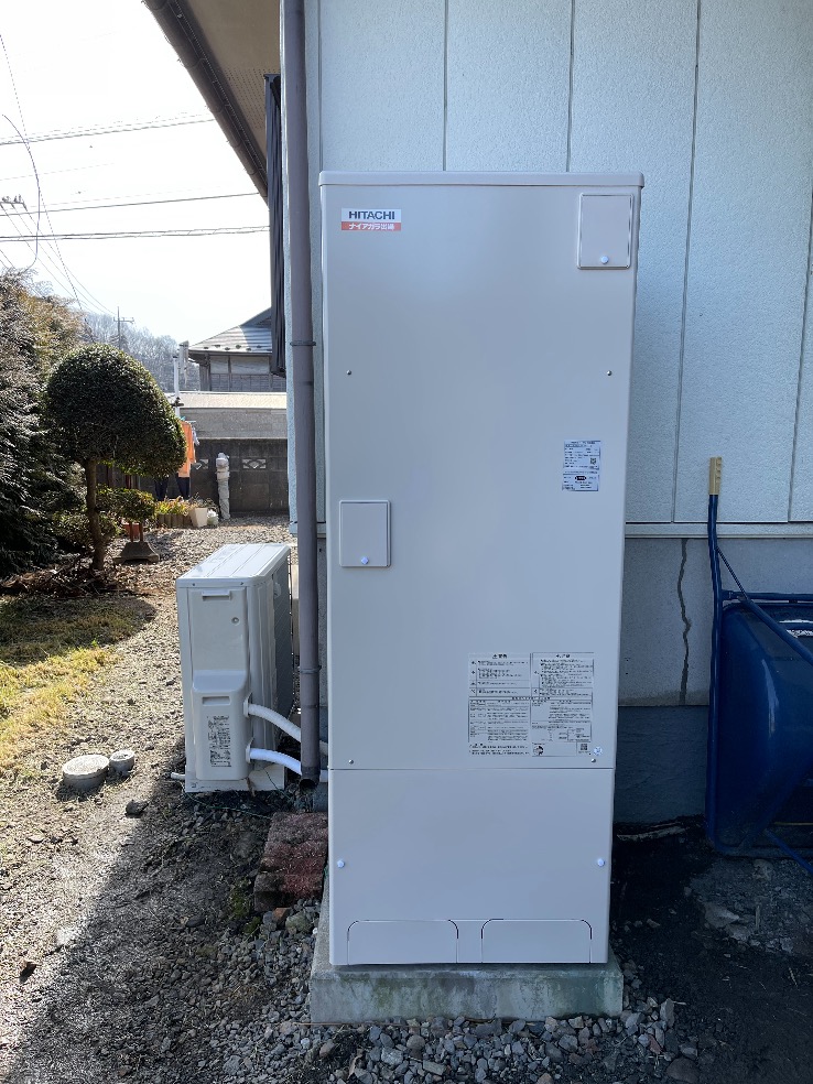 栃木県大田原市エコキュート交換工事A様