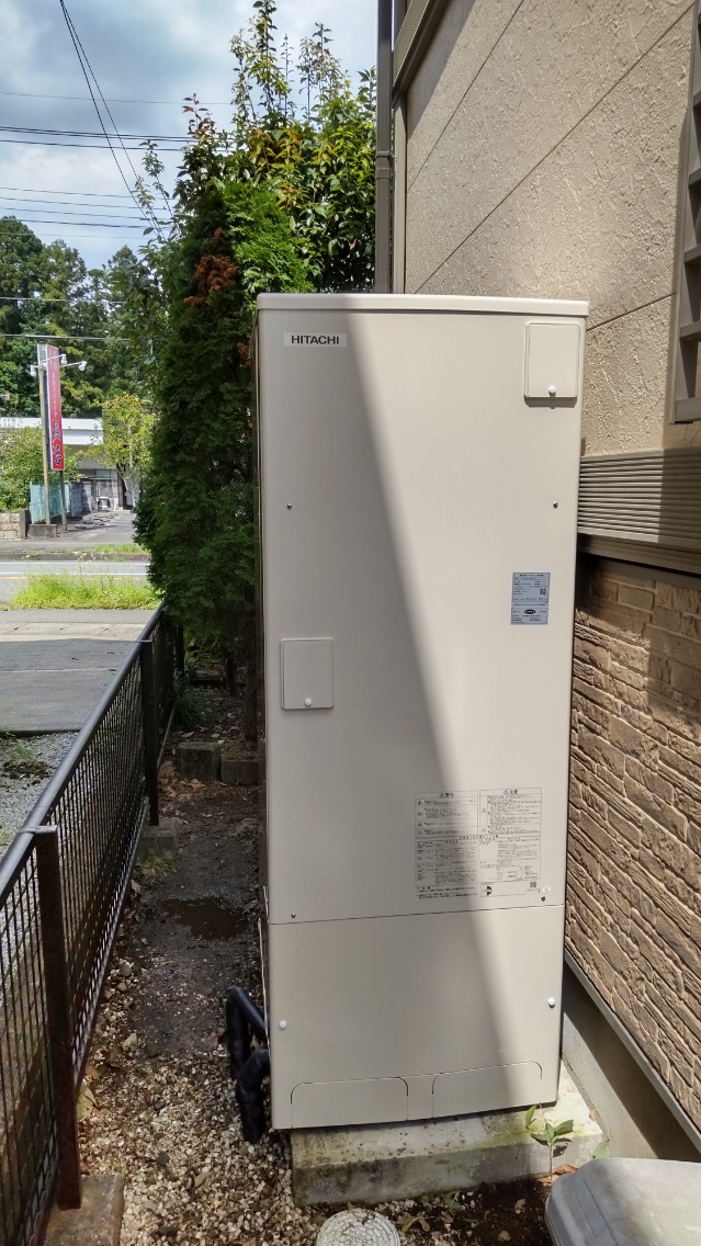 栃木県宇都宮市エコキュート交換工事K様