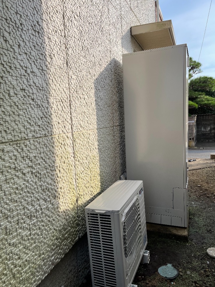 茨城県水戸市エコキュート交換工事G様