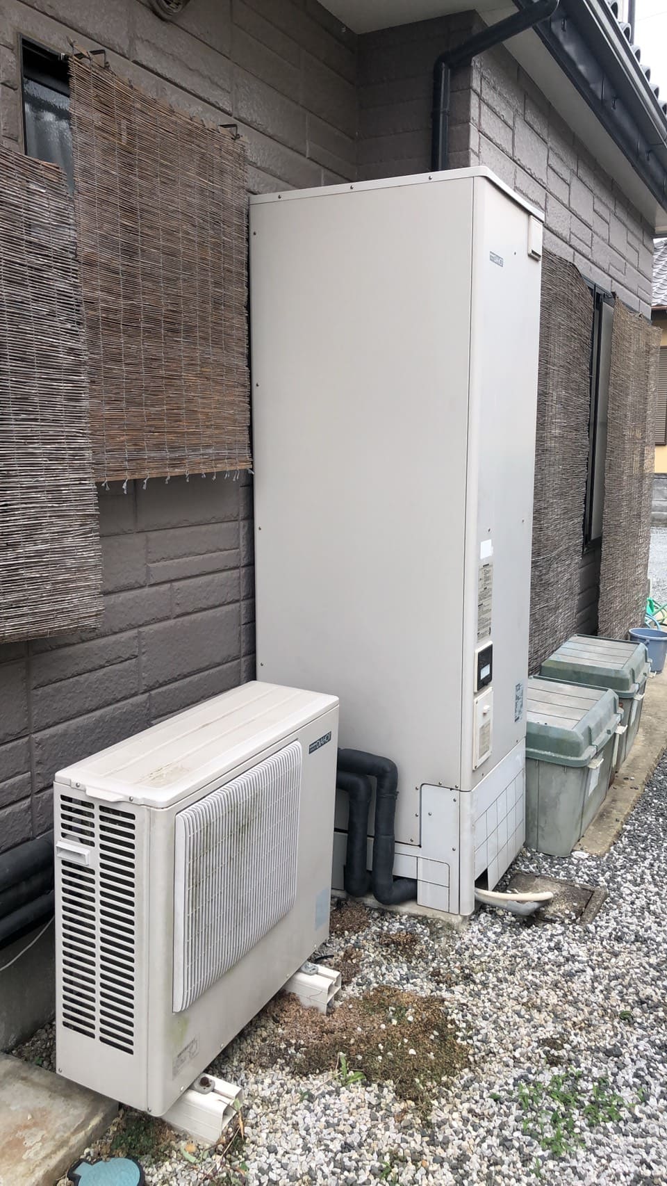 東京都台東区入谷エコキュート交換工事M様