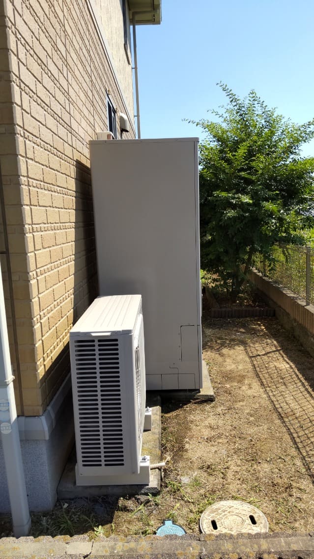 東京都多摩市諏訪エコキュート交換工事O様