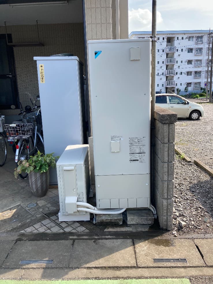 東京都東久留米市神宝町エコキュート交換工事A様