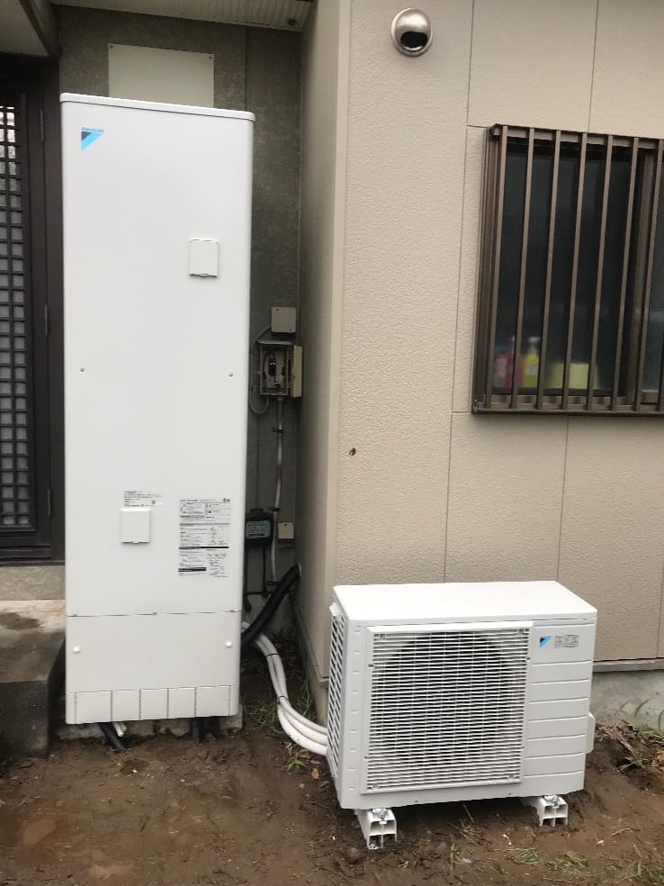 東京都東村山市秋津町エコキュート交換工事U様