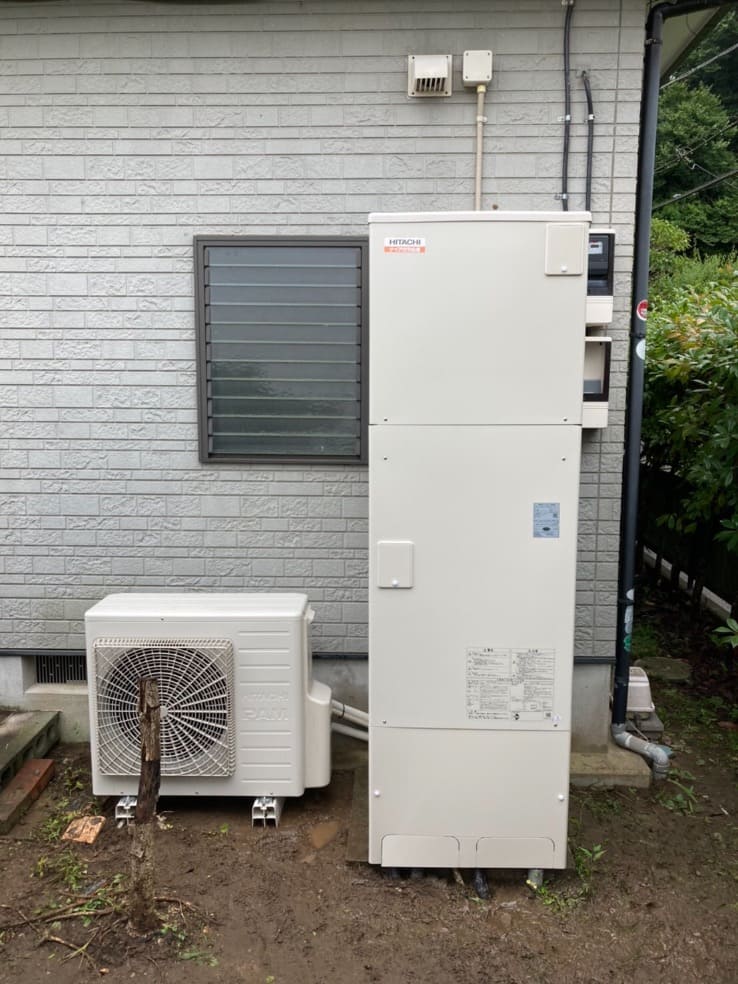 東京都東村山市諏訪町エコキュート交換工事W様