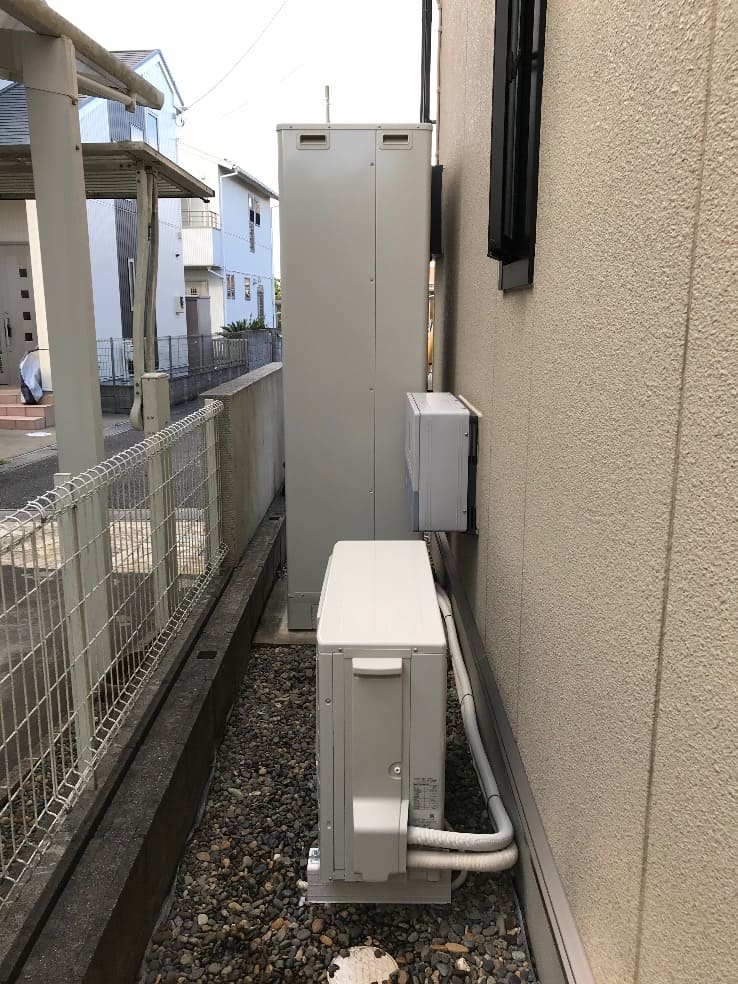 東京都狛江市和泉本町エコキュート交換工事O様