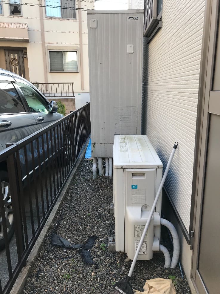東京都狛江市駒井町エコキュート交換工事Y様