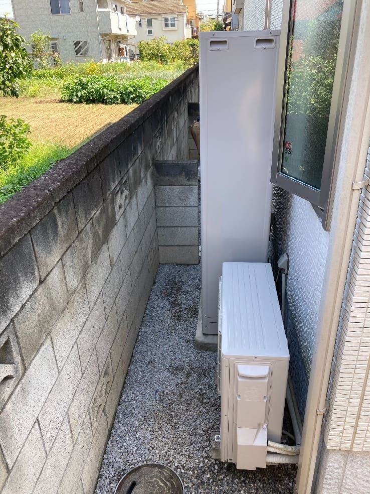 東京都羽村市栄町エコキュート交換工事K様