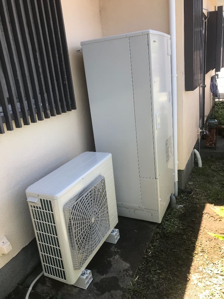 東京都西多摩郡奥多摩町梅沢エコキュート交換工事M様