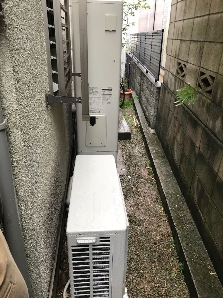 東京都西多摩郡日の出町平井エコキュート交換工事K様