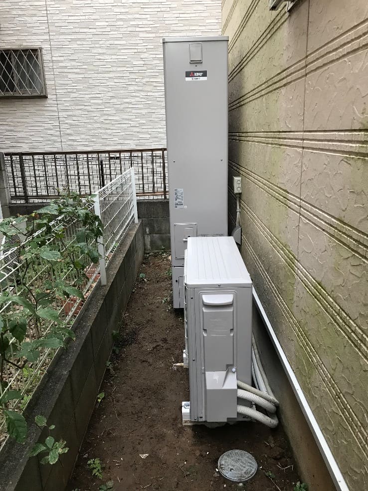 東京都西東京市東伏見エコキュート交換工事H様