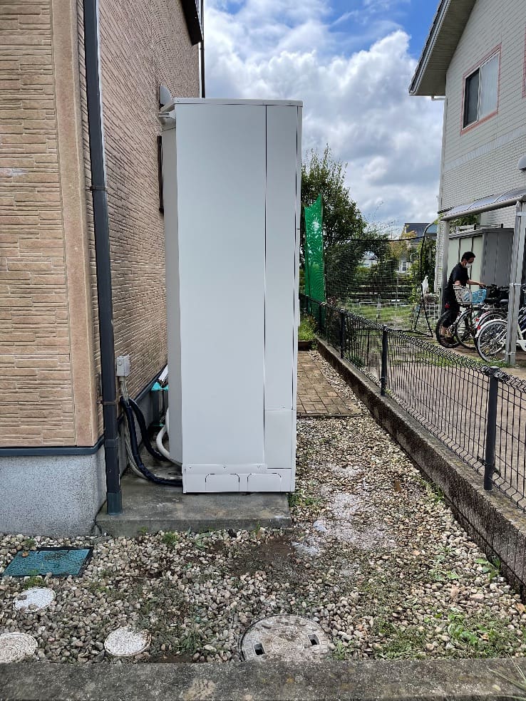 東京都調布市西町エコキュート交換工事M様