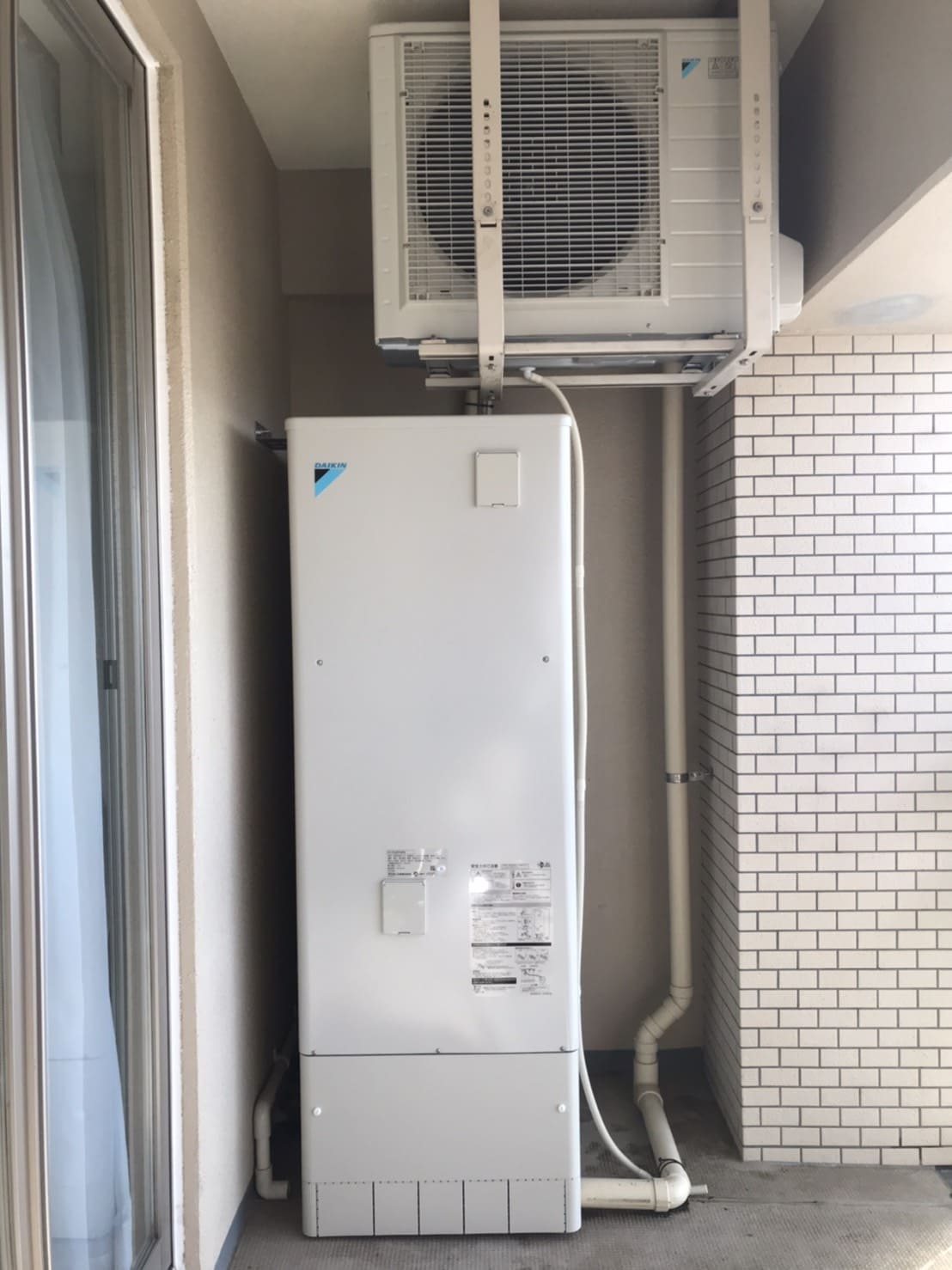 埼玉県ふじみ野市うれし野エコキュート交換工事K様