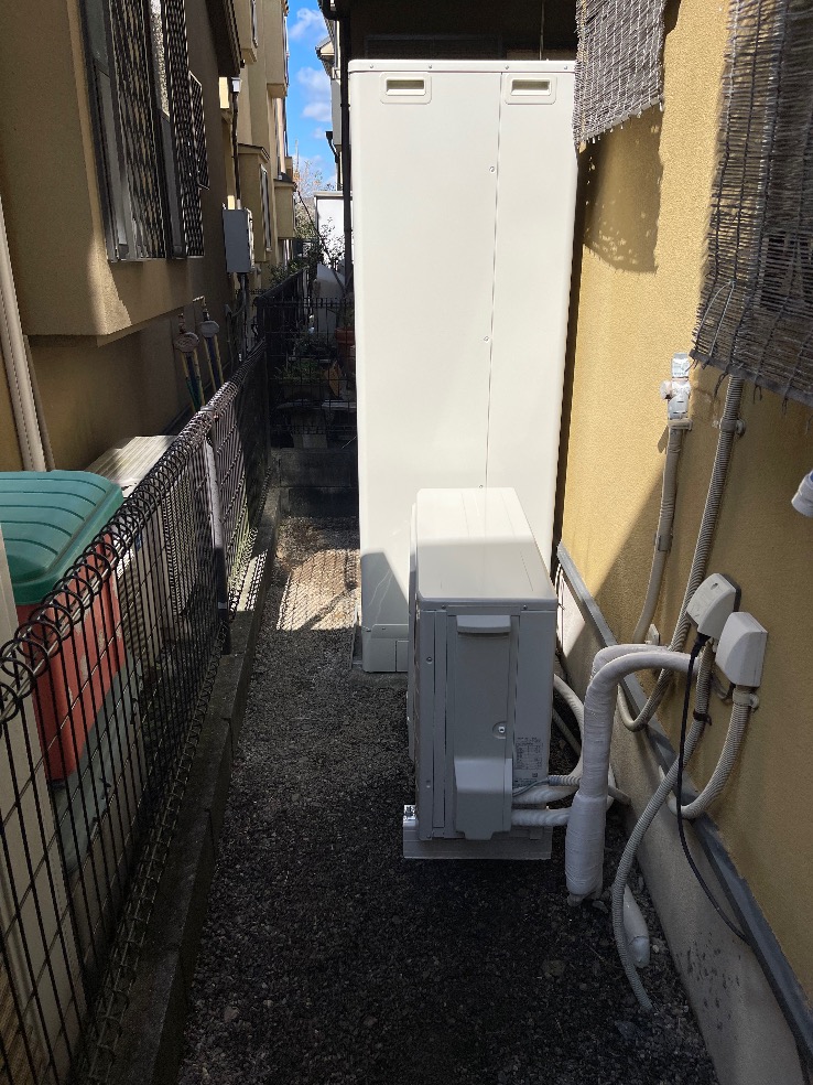 東京都東大和市狭山エコキュート交換工事K様
