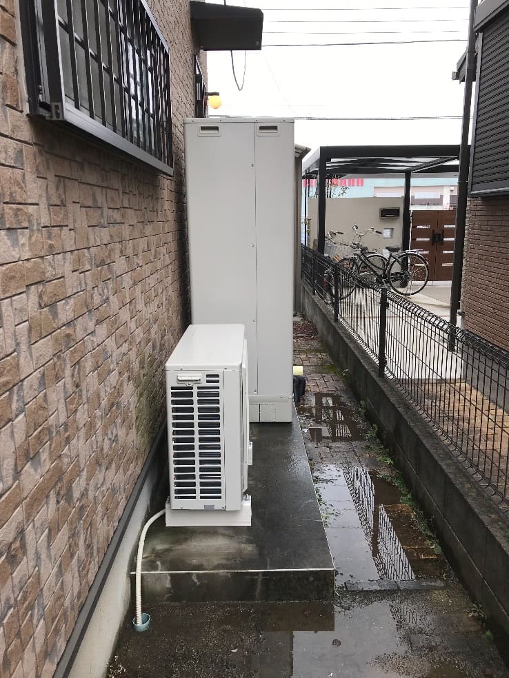 神奈川県三浦郡葉山町堀内エコキュート交換工事E様